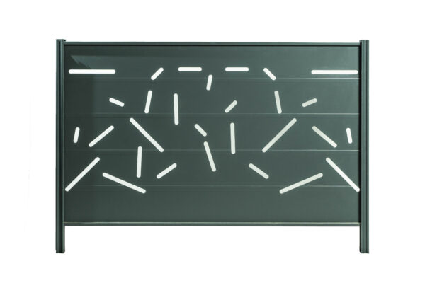 Panou de gard tablă traforată CNC cu plasmă (MP) - imagine 1