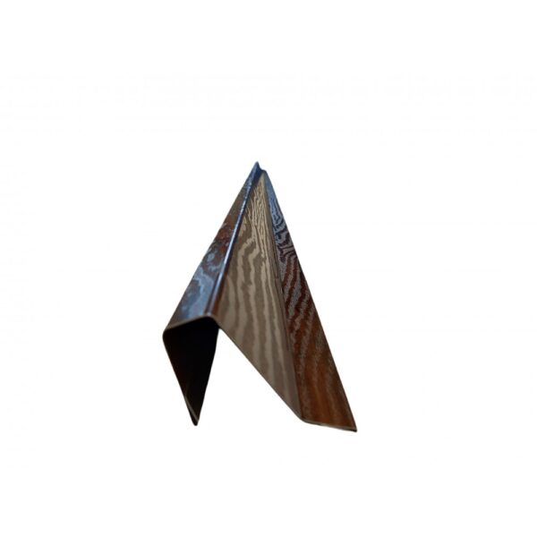 Coamă gard Modern Plus 0,60 mm Imitație lemn - imagine 1