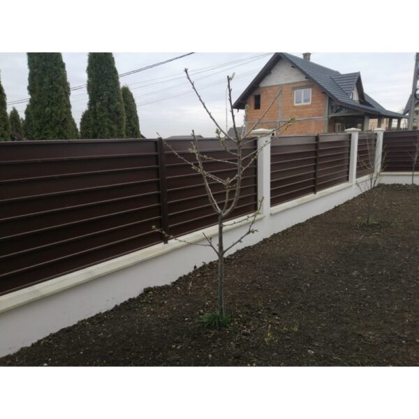 Panou gard cu profil Modern Plus dublu vopsit - imagine 22