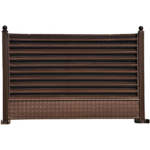 Panou gard cu jaluzele aspect antic de 0.70 mm