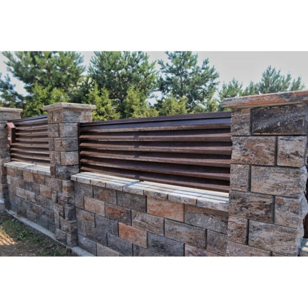 Panou gard cu jaluzele imitație lemn - imagine 9