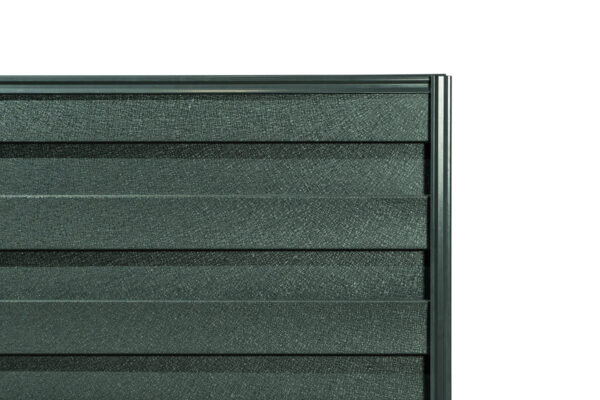 Ștacheți orizontali Modern Mat Vopsiți pe o parte - imagine 5