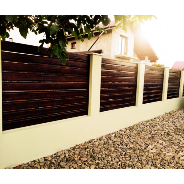 Ștacheți orizontali imitație lemn 0.60 mm - imagine 5