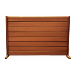 Ștacheți orizontali Modern Mat Vopsiți pe o parte - imagine 10