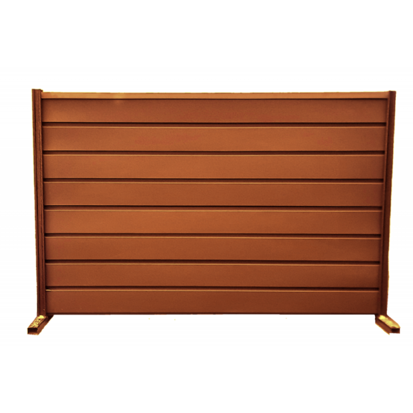 Ștacheți orizontali Modern Mat Vopsiți pe o parte - imagine 10