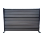 Ștacheți orizontali Modern Mat Vopsiți pe o parte - imagine 9