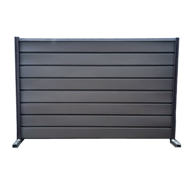 Ștacheți orizontali Modern Mat Vopsiți pe o parte - imagine 9