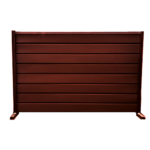 Ștacheți orizontali Modern Mat Vopsiți pe o parte - imagine 11