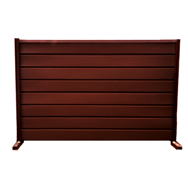 Ștacheți orizontali Modern Mat Vopsiți pe o parte - imagine 11