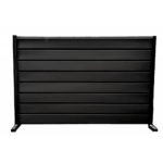 Ștacheți orizontali Modern Mat Vopsiți pe o parte - imagine 6