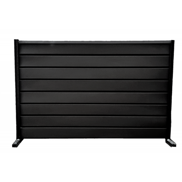 Ștacheți orizontali Modern Mat Vopsiți pe o parte - imagine 6