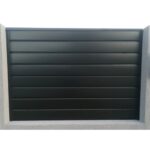 Ștacheți orizontali Modern Mat Vopsiți pe o parte - imagine 23