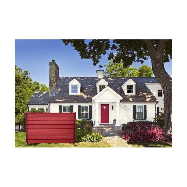 Ștacheți orizontali Modern Mat Vopsiți pe o parte - imagine 21