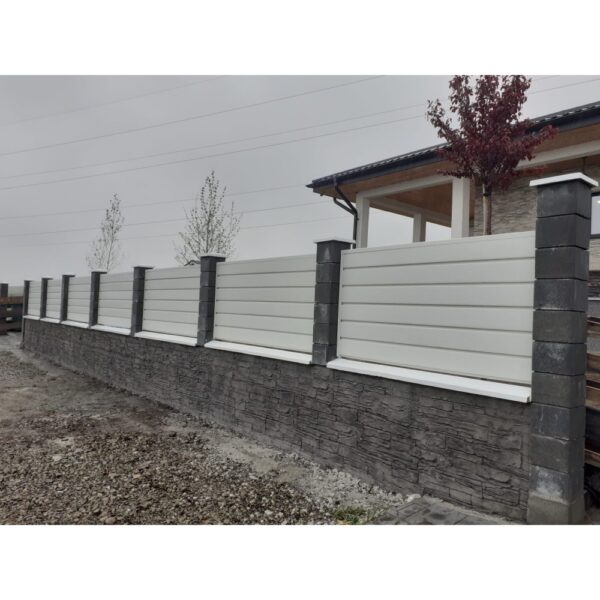 Ștacheți orizontali Modern Plus Dublu vopsiți - imagine 26