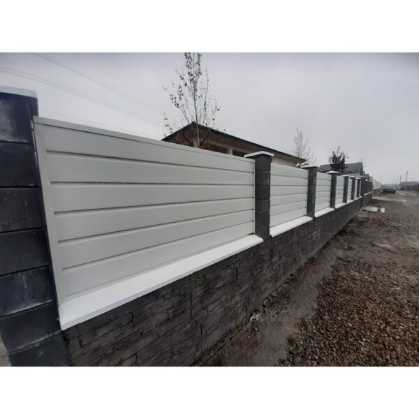 Ștacheți orizontali Modern Plus Dublu vopsiți - imagine 27