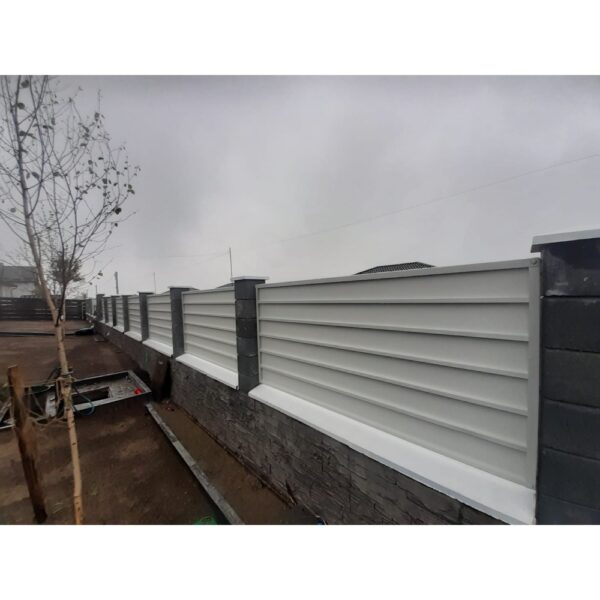 Ștacheți orizontali Modern Plus Dublu vopsiți - imagine 28