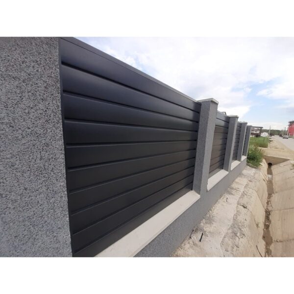 Ștacheți orizontali Modern Plus Dublu vopsiți - imagine 20