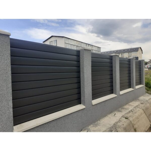 Ștacheți orizontali Modern Plus Dublu vopsiți - imagine 21