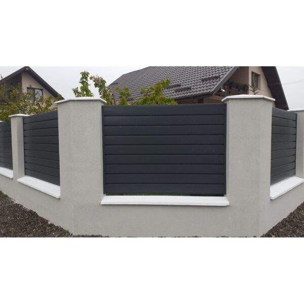 Ștacheți orizontali Modern Plus Dublu vopsiți - imagine 17