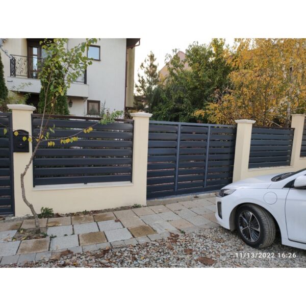 Ștacheți orizontali Modern Plus Dublu vopsiți - imagine 12