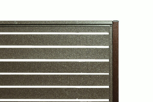 Ștacheți orizontali Terra fără striații Mat - imagine 3