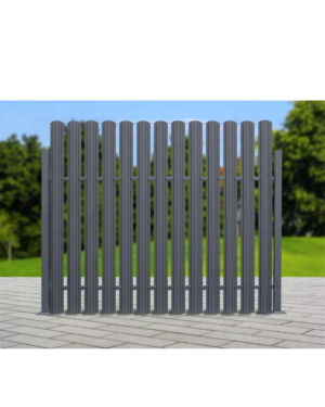 Ștacheți de gard sigma vopsiți pe o parte Lucios 0.45 mm