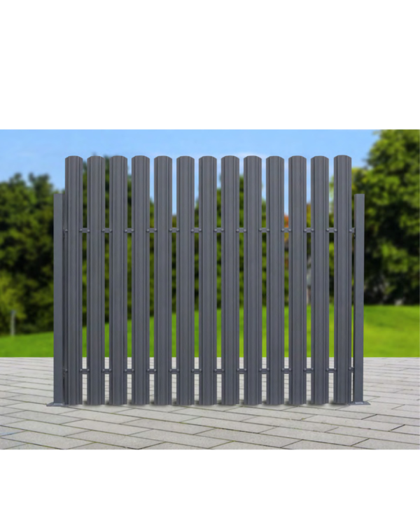 Ștacheți de gard sigma vopsiți pe o parte Lucios 0.45 mm - imagine 1