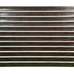 Panou ștacheți orizontali Terra imitație lemn (2 m lungime)