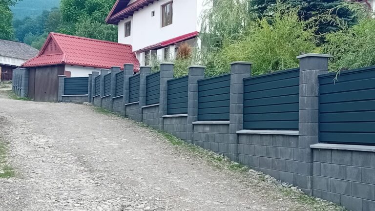Gard metalic Modern