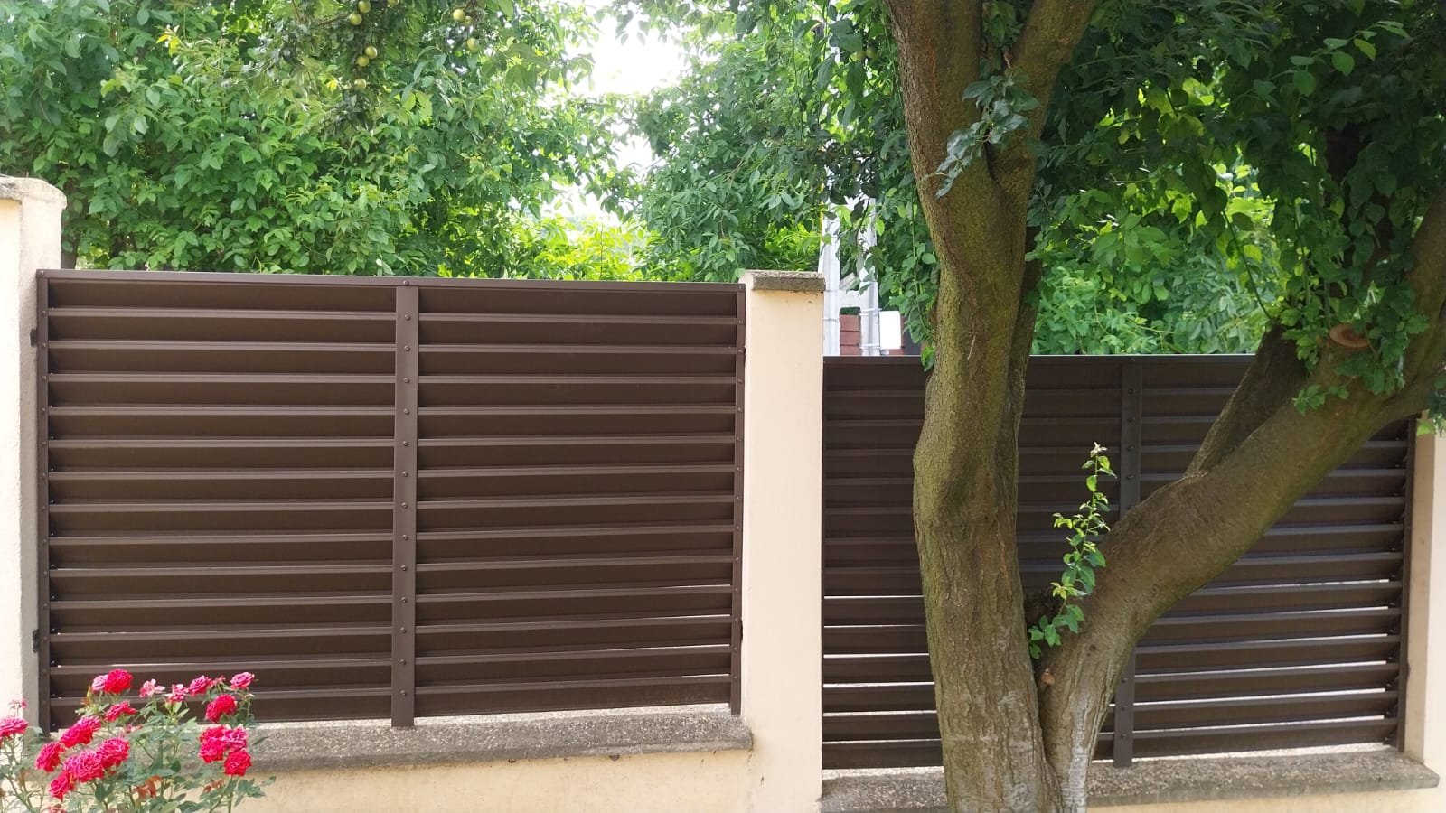 Gard metalic ștacheţi Terra